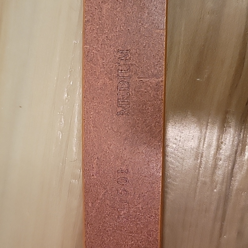 Guess Rhinestone Buckle & Camel Color Belt - Picture 12 of 16